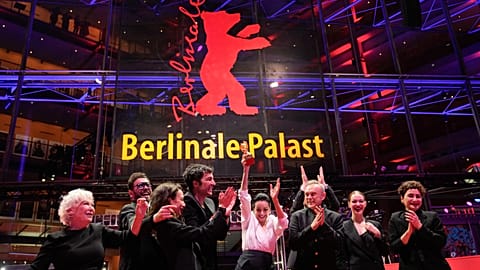 'Sarı Zarflar' ekibi Berlinale'de.