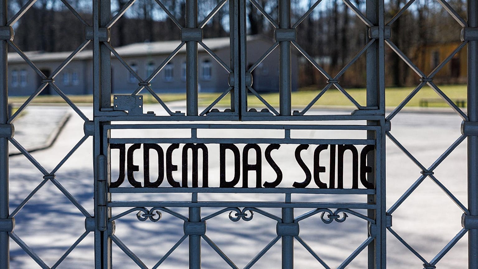 Buchenwald bejárata