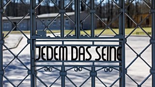 Buchenwald bejárata