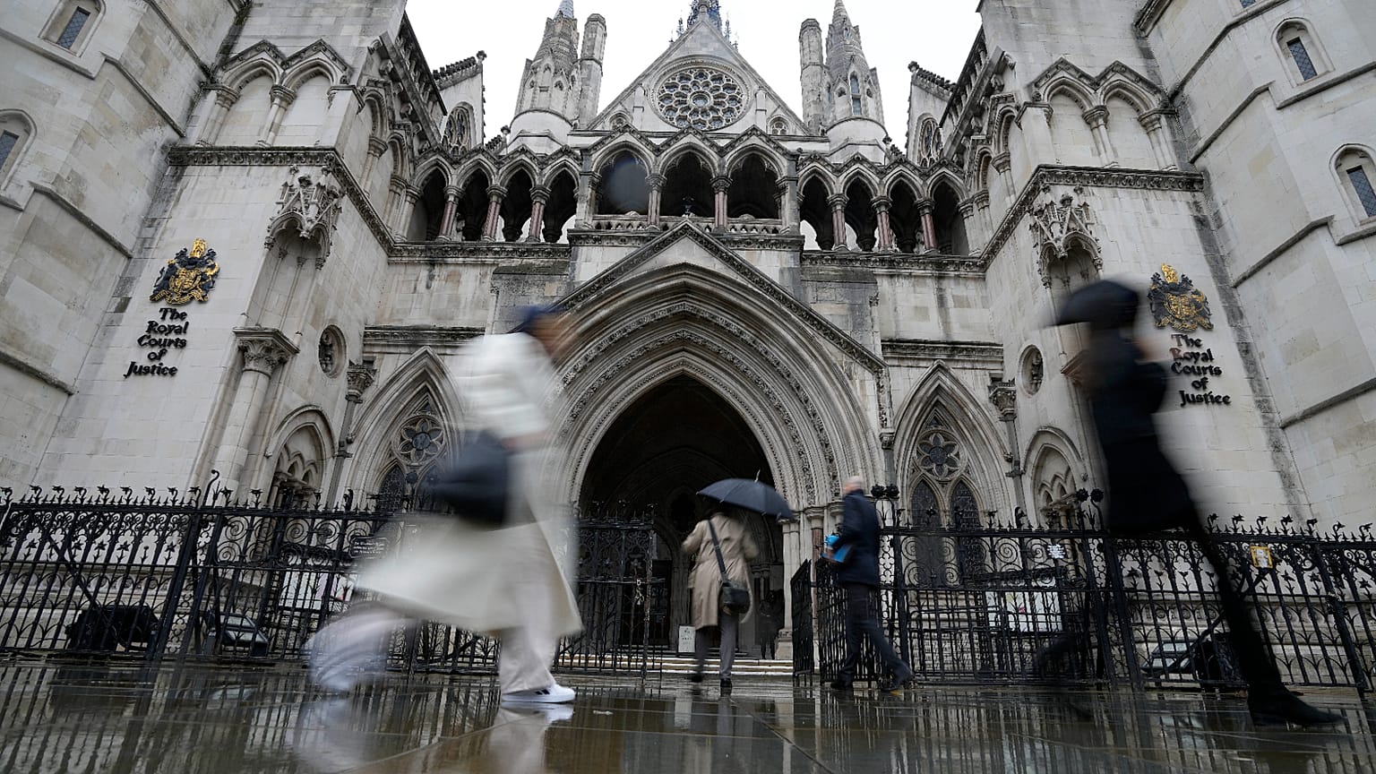 İngiltere'nin başkenti Londra'daki Kraliyet Adalet Divanı, 17 Mart 2023.