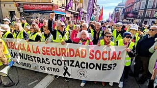 Manifestación en Madrid 22/2. 