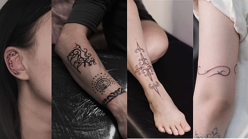 A selection of Sabina Sabyrbayeva's works.