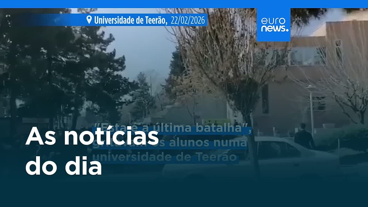 Notícias do dia | 23 de fevereiro 2026 - Manhã