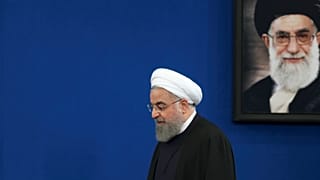 6 شباط/فبراير 2018: صورة أرشيفية لروحاني في طهران.