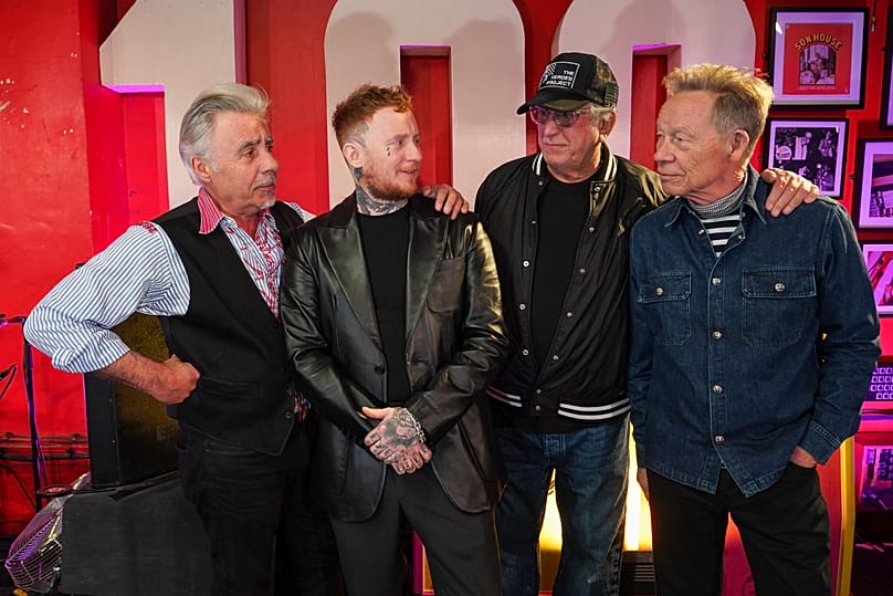 Glen Matlock, Frank Carter, Steve Jones and Paul Cook - 2025