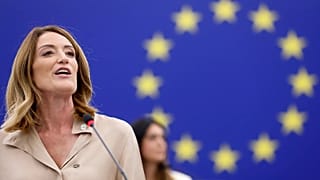 Roberta Metsola, presidente del Parlamento europeo dal 2022