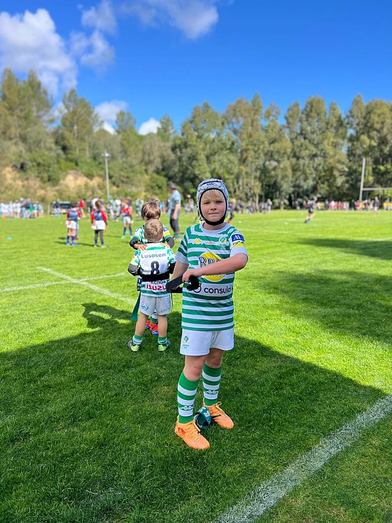 Myron como jogador de râguebi