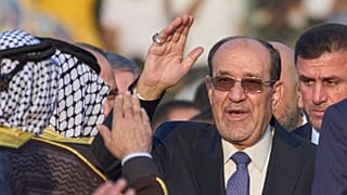 نوری مالکی، نامزد نخست وزیری عراق که آمریکا مخالف انتخاب او برای این پست است