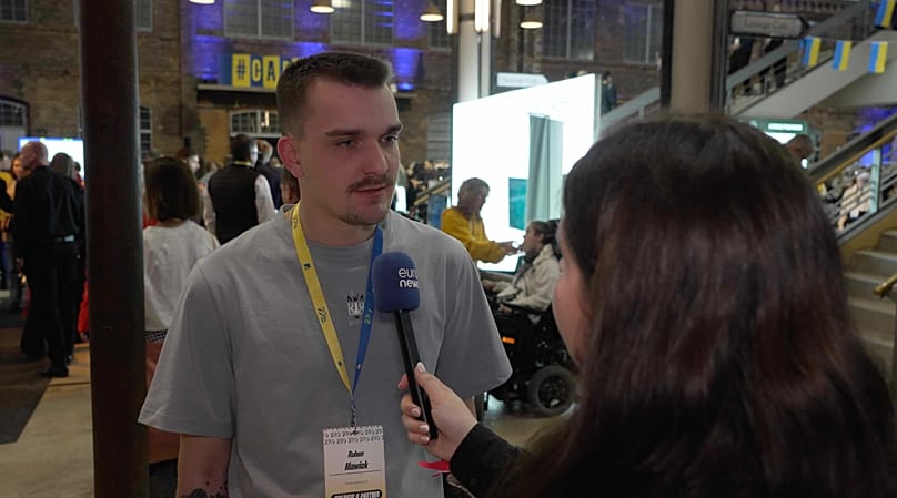 Ruben Mawick al Café Kyiv di quest'anno, 23.02.2026