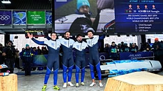 İsrail'in olimpiyat tarihindeki ilk dörtlü bobsled takımı