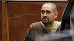 Nick Reiner plädiert heute auf "nicht schuldig" in zwei Fällen von Mord ersten Grades im Zusammenhang mit dem Tod seiner Eltern, Rob Reiner und Michele Singer Reiner, in Los Angeles, Montag, 23. Februar 2026