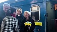 Ursula von der Leyen a Kiev oggi: la presidente della Commissione europea in visita