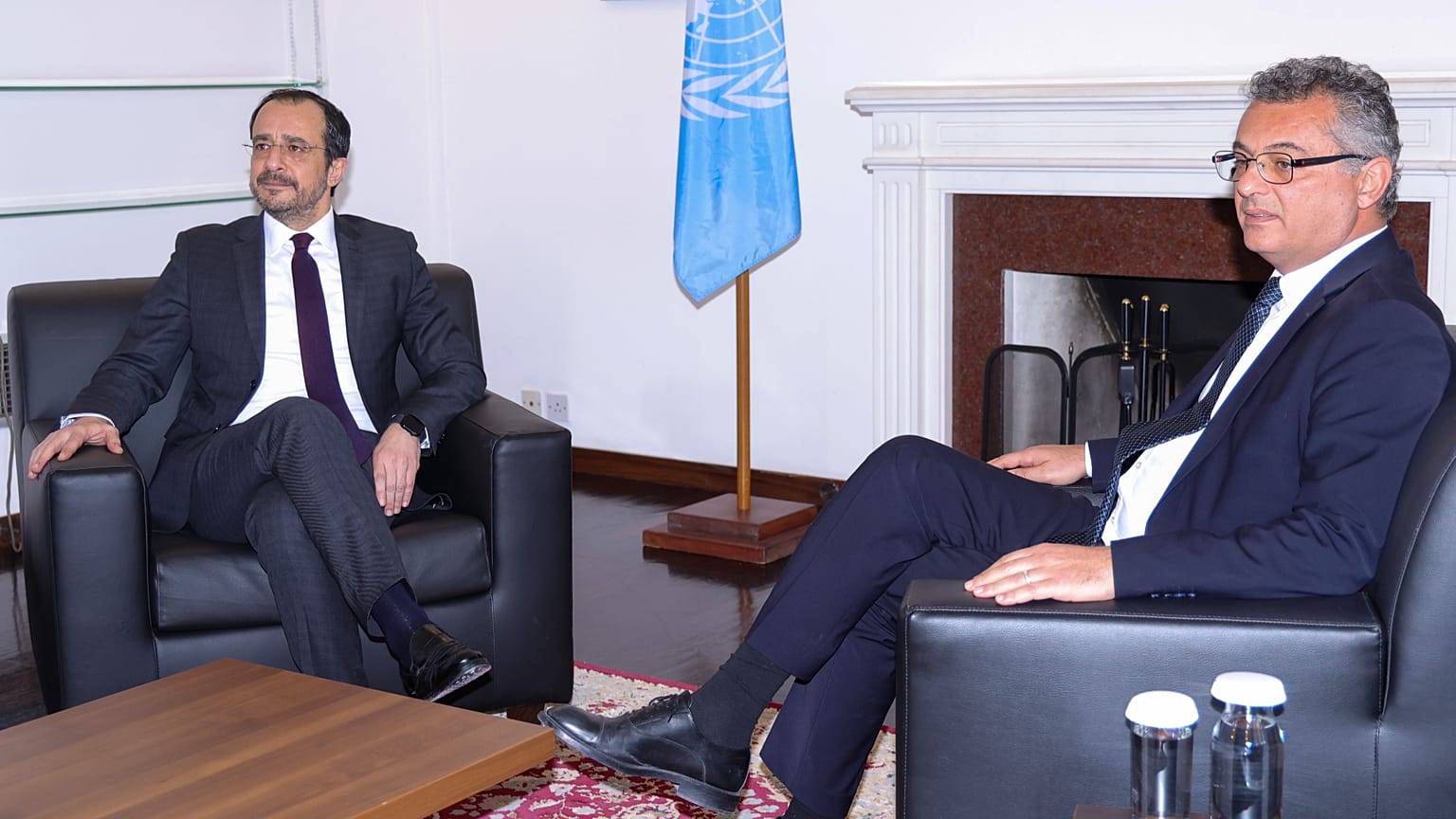 Συνάντηση Χριστοδουλίδη - Έρχιουρμαν