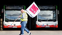Streik der Gewerkschaft verdi: Zum Wochenende hin soll in mehreren Bundesländern der Öffentliche Nahverkehr zum Erliegen kommen.