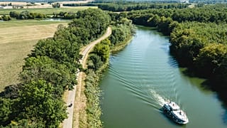 La Voie Bleue at Savoyeux in France 