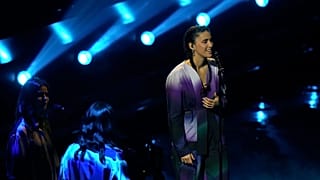 Maro interpreta 'Saudade, Saudade', la candidatura de Portugal en 2022, en la edición celebrada en Turín