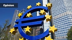 European Central Bank in Frankfurt.