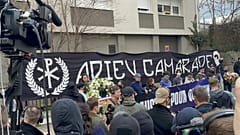Marche d'hommage à Quentin Deranque, à Lyon, le samedi 21 février 2026