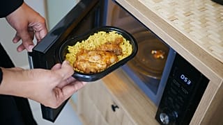 Your microwave meal could contain a 'cocktail' of chemicals.