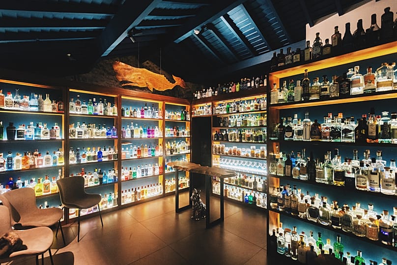 A "Gin Library" fica situada