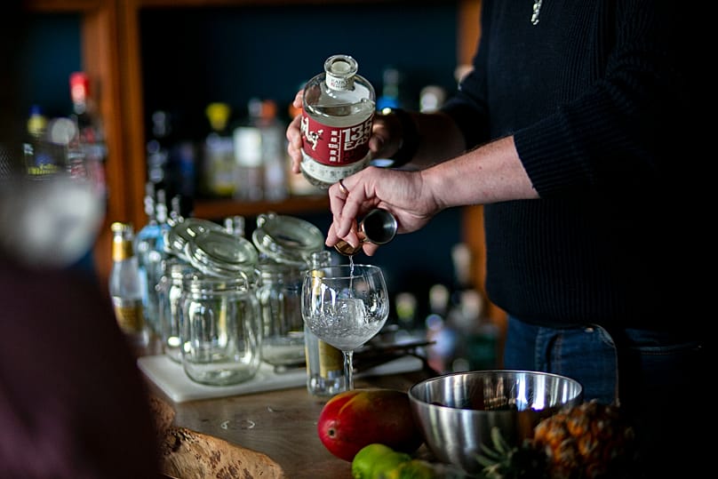 Gin da Kaikyo Distillery , uma destilaria japonesa