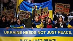 Solidaritätsdemonstration mit der Ukraine in Zürich, 24.02.2026