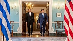 Γ. Γεραπετρίτης και Μ. Ρούμπιο στην προηγούμενη συνάντηση τους στο Λευκό Οίκο