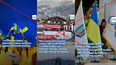 Doctored Euronews videos form part of Milan Winter Olympics disinformation campaign. 