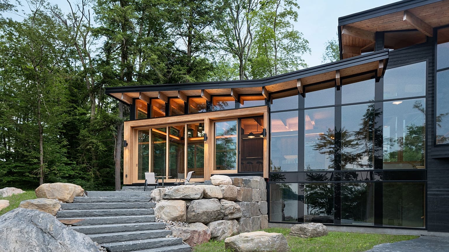 Shane's cottage from Heated Rivalry