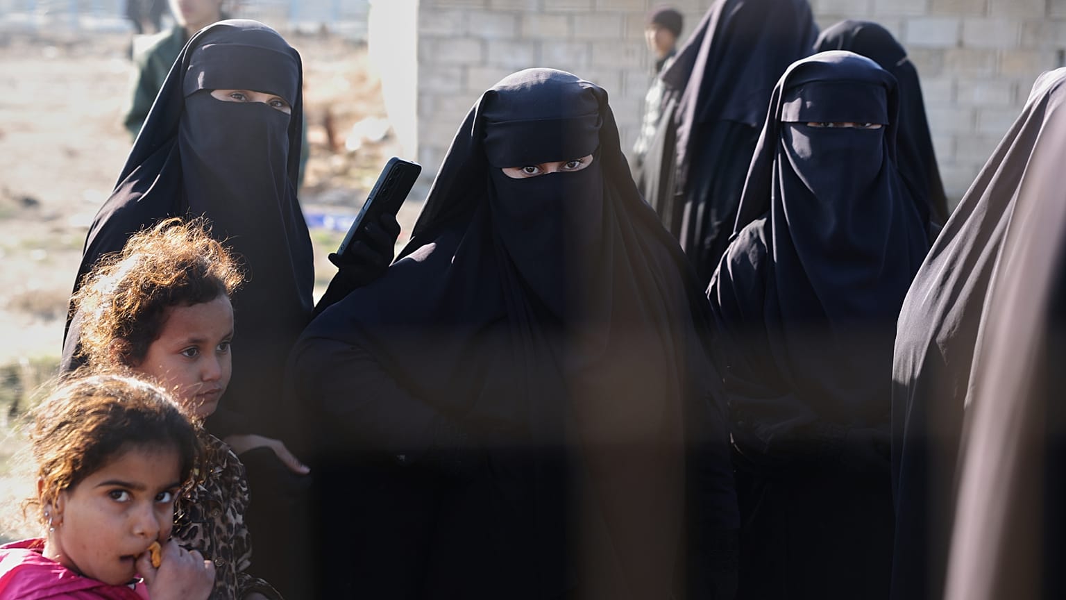 مخيم الهول في محافظة الحسكة شمال شرقي سوريا