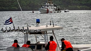 Una nave della guardia costiera cubana