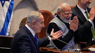 Hindistan Başbakanı Narendra Modi, İsrail ziyareti kapsamında Knesset'e gelerek bir konuşma yaptı.