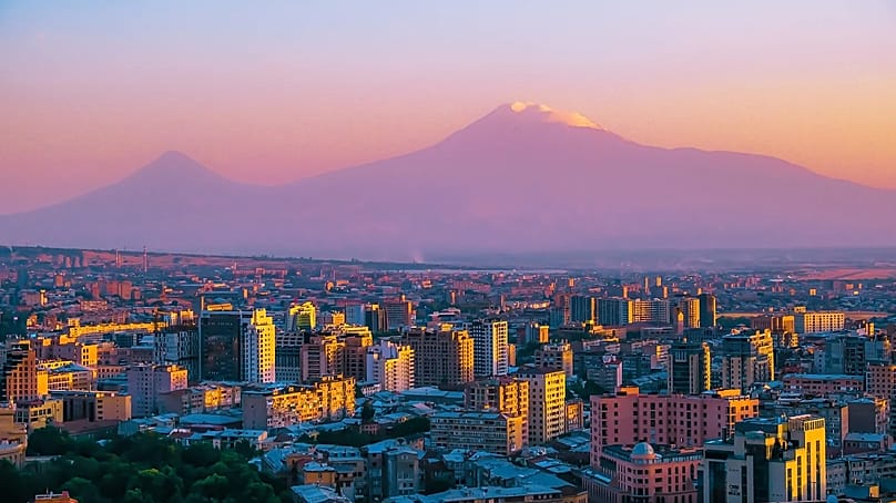 Ermenistan'ın başkenti Erivan 