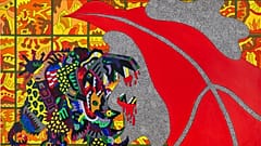 Ohne Titel, 1969 100 x 150 εκ., τέμπερα και μελάνι σε χαρτί