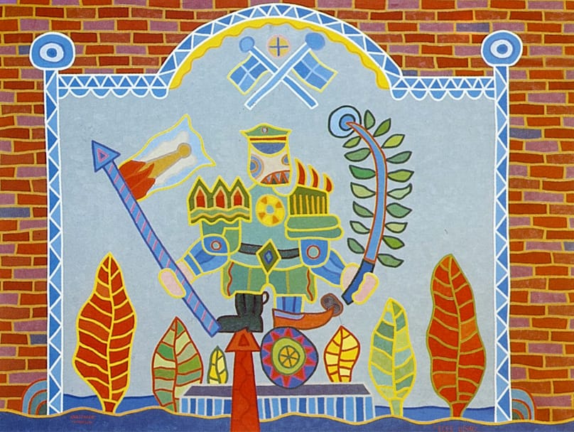 Ecce Homo, 1970 160 x 180 εκ., λάδι σε καμβά