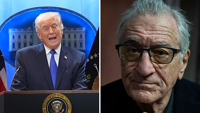 'Seriously CRIMINAL': Donald Trump threatens to deport Robert De Niro