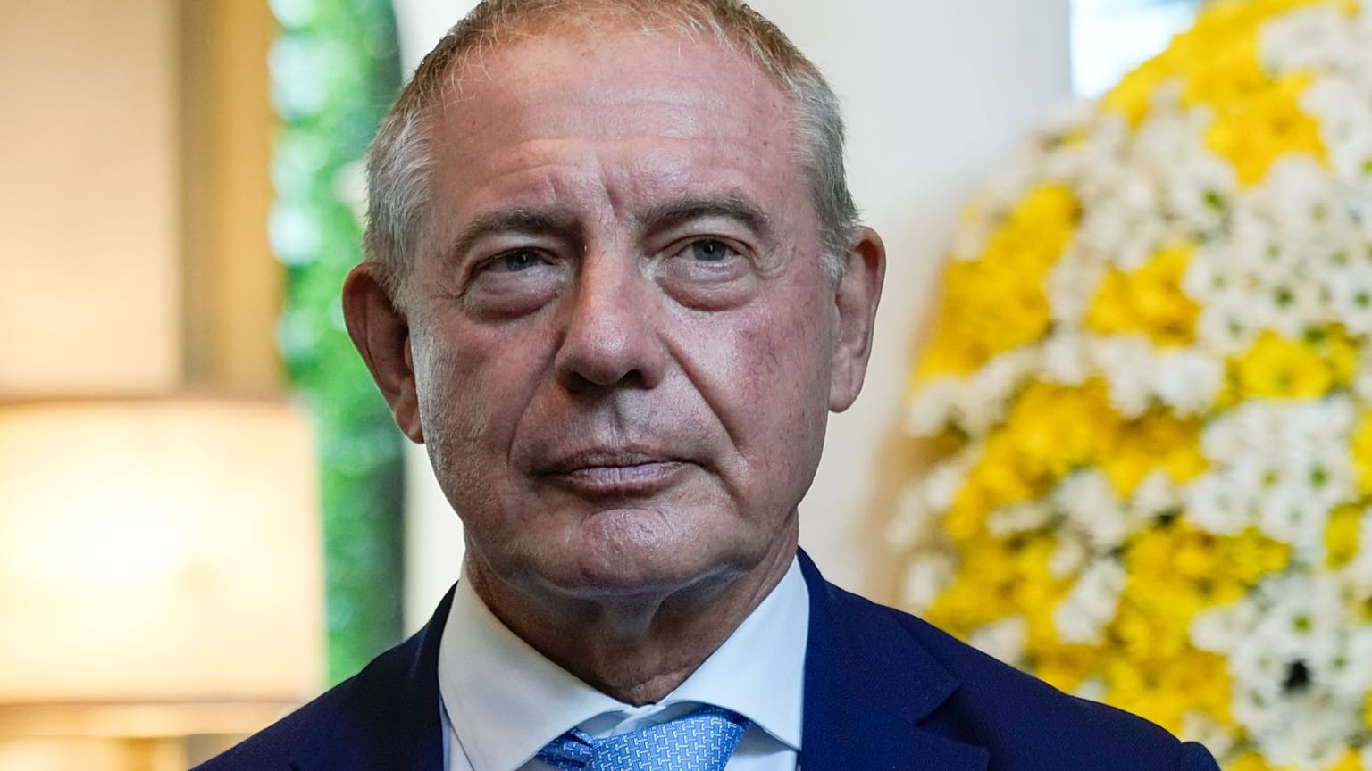 Minister of Business and Made in Italy Adolfo Urso attends the Teha (The European House Ambrosetti ) economic forum in Cernobbio, Como Lake, Italy, Saturday, Sept. 7, 2024.