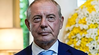 Minister of Business and Made in Italy Adolfo Urso attends the Teha (The European House Ambrosetti ) economic forum in Cernobbio, Como Lake, Italy, Saturday, Sept. 7, 2024.