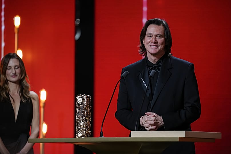 Jim Carrey reçoit son César d'honneur le 26 février 2026