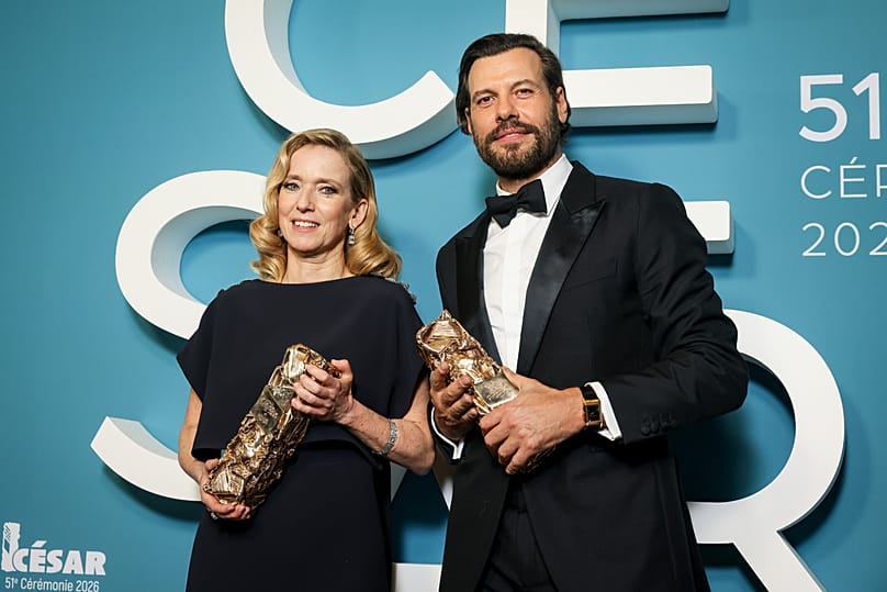 Léa Drucker et Laurent Lafitte, lauréats du César du meilleure rôle féminin et masculin 2026
