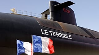 Французская атомная стратегическая подводная лодка "Ле Террибль"