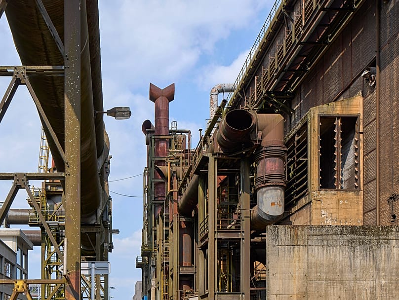 The Blower Hall at the Belval site in Luxembourg is a rare and monumental example of Europe’s industrial heritage.
