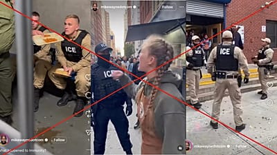 Videos von ICE-Agenten sind KI-generiert.