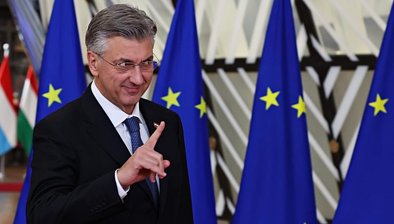 Croatian Prime Minister Andrej Plenković.