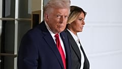 الرئيس الأميركي دونالد ترامب والسيدة الأولى ميلانيا ترامب