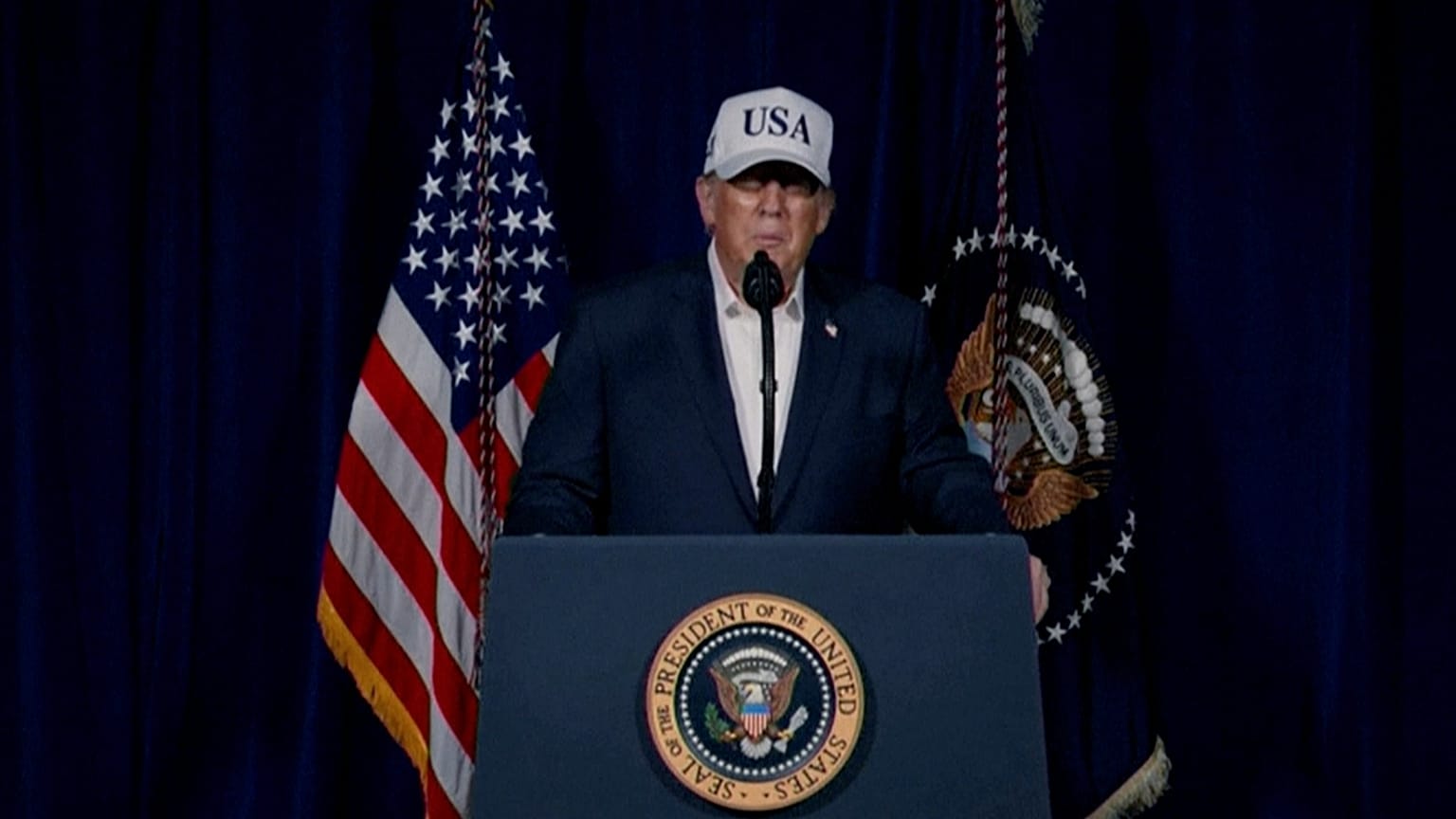 US President Donald Trump