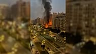 Euronews journalists in Dubai report explosions on residential area