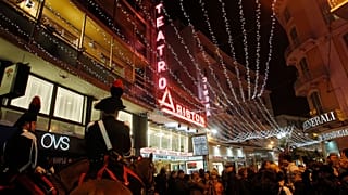 Estero del teatro Ariston di Sanremo