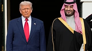  الرئيس دونالد ترامب وولي العهد السعودي محمد بن سلمان خلال زيارة إلى البيت الأبيض في واشنطن، 18 نوفمبر/تشرين الثاني 2025