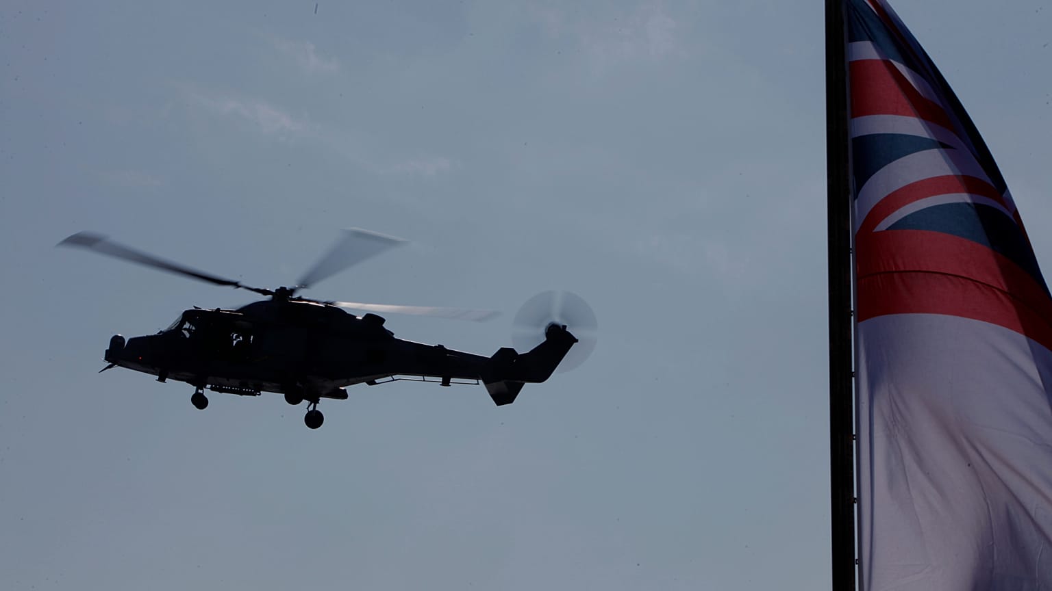 Βρετανικό ελικόπτερο σε άσκηση ανοιχτά της Λεμεσού - φώτο αρχείου 